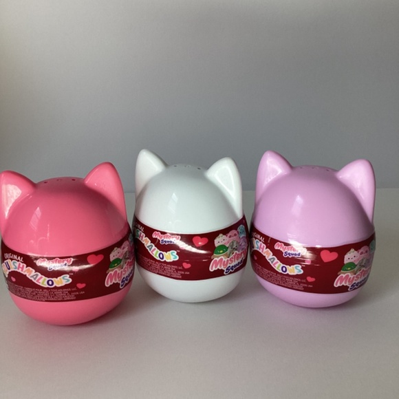 Lot of 3 2024 Squishmallows Mystery Squad Valentines Capsules. Blind surprise. - Picture 3 of 3